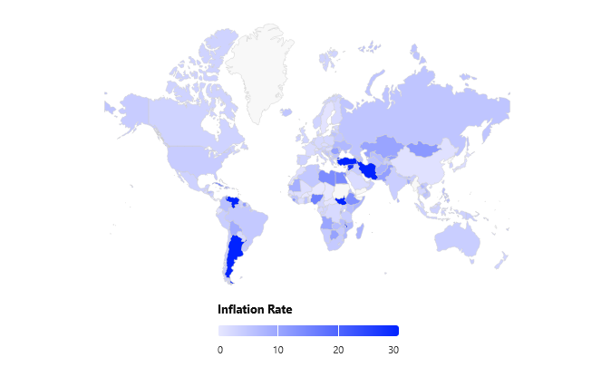platom___'s tweet photo. No estamos ni en el top 40 de los países con más inflación. Insisto: ya ganaron, pueden tomarse un descanso con las mentiras. Respiren, tomen aire, hagan otra cosa. https://t.co/ixnW6QTTRA
