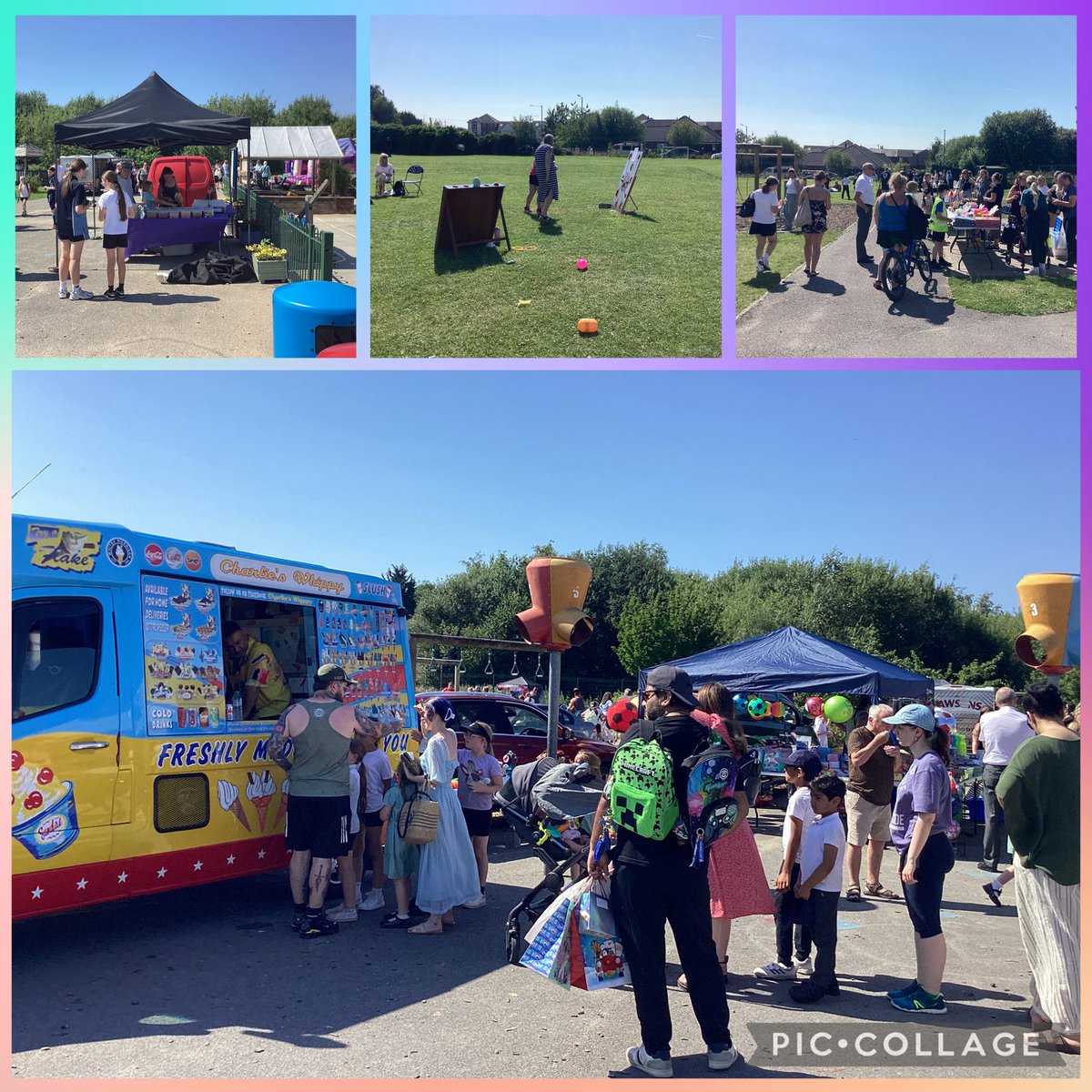 GatesSwallows's tweet photo. Summer fair fun! #TheGates https://t.co/dWh09dOQBd