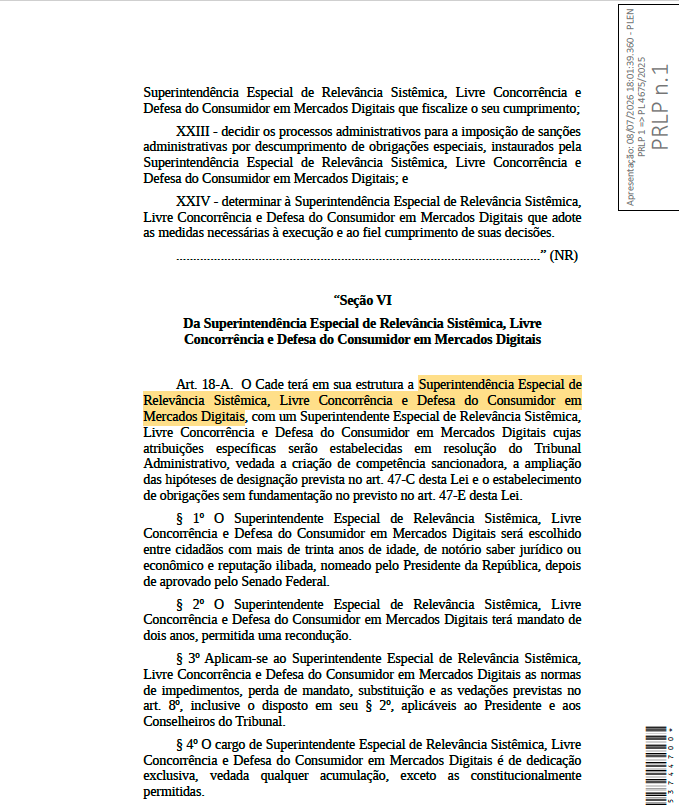 MZunigaP's tweet photo. 🇧🇷 #DigitalMarkets #Regulation #Competition
Congressman Aliel Machado has presented his report on Bill 4675/2025, including an amended text. EMHO, this version is an improvement over the original bill—but it does not solve the bill’s core problem. A🧵 (1/10) https://t.co/ty0VTeraSu