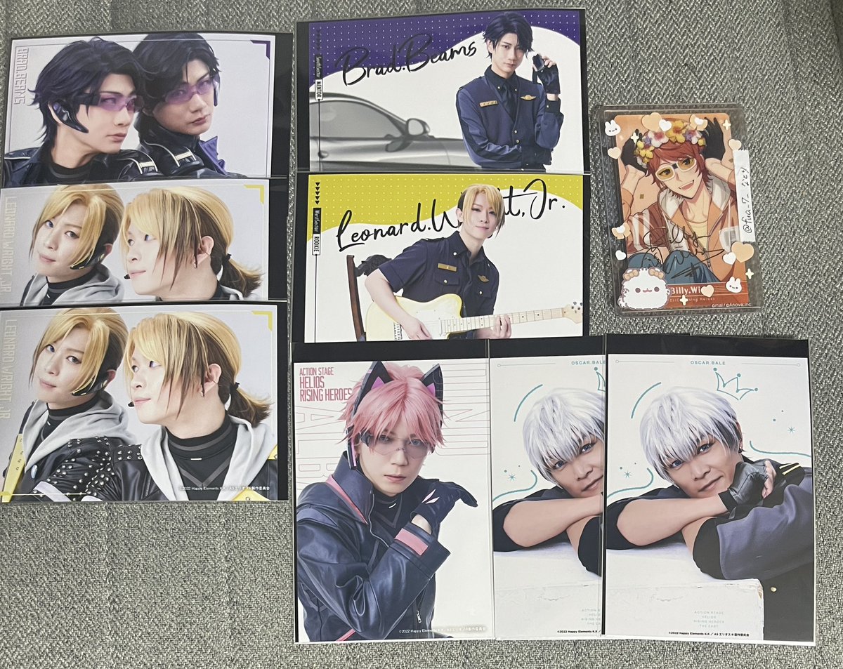 fua_7_'s tweet photo. 【交換】エリステ ランブロ ランダムブロマイド トレブロ

譲⟡ ブラッド ジュニア ディノ オスカー 画像1枚目参照

求⟡ シン シリウス 画像2枚目参照

・郵送のみ📮
・1枚～◎

検索からでもお気軽にお声かけください💭 https://t.co/8B1QewOilS