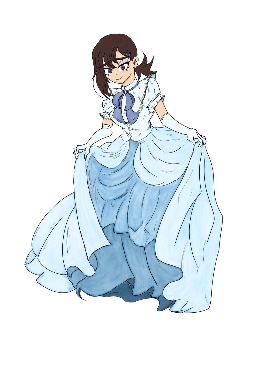Ozzzyru's tweet photo. Queen Kobeni! 
Wanted to do something special since I hit 400 followers, thank you guys so much for the support and love you guys have given me for my silly creations. ^^ https://t.co/8Cz7Wi46D8
