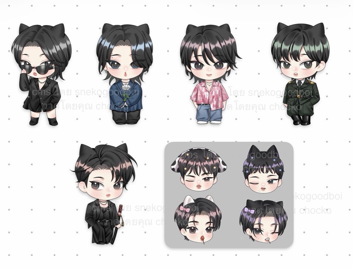 snekogoodboi's tweet photo. รีวิวคมช.ครั้งแรกเพื่อทำกอว.น้องเน้ก🐈⬛😍 ชอบงานคุณ chocko มาตั้งแต่ติ่งน้องเร้ก อุดปากกรี้ดตั้งแต่วันแรกที่สเก้ตออกงานเสร็จ น่ารักมาก น่ารักๆๆ คนเราจะวาดอะไรน่ารักขนาดนี้ออกมาได้ไงนะ🥹 ขอให้คุณนักวาดถูกค้นพบเยอะ ๆ นะคะ🩷💜🧡 #chockoreview https://t.co/pATN1Zs5Eq