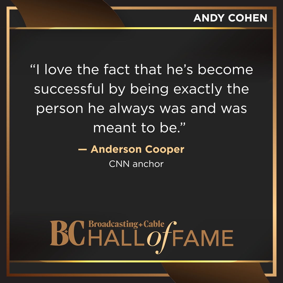 BCHOFNYC's tweet photo. We couldn't agree more with @andersoncooper!

2026 honoree @Andy Cohen's impact on the media industry continues to inspire audiences.

Read more about his remarkable career and recognition here: https://t.co/q4QXhz0znv

#BCHallOfFame #AndyCohen https://t.co/uqOqrEQsy9