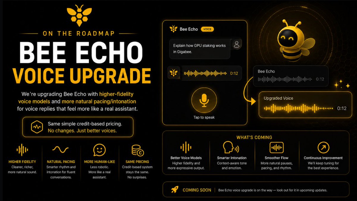 Gigabee AI tweet media