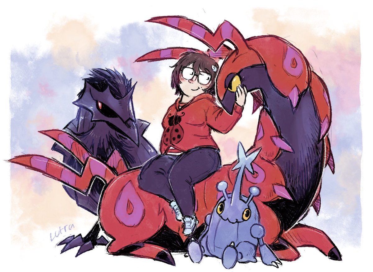 Lutraviolet's tweet photo. a few pokemon trainer comms ✏️ https://t.co/ehnVHzzNmY