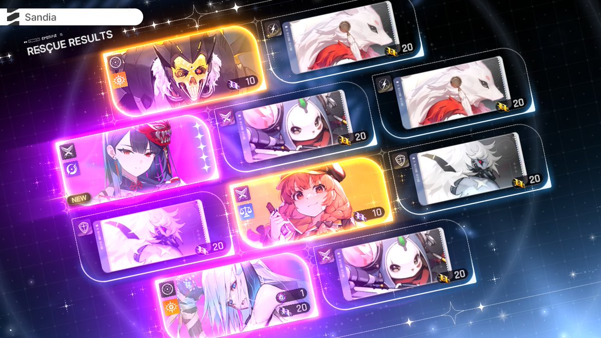 MarijaMuse's tweet photo. Pero que acaba de pasar? Solo fue una multi faltando 60 multis para el personaje
#CZN #ChaosZeroNightmare https://t.co/NATi7TbT0c