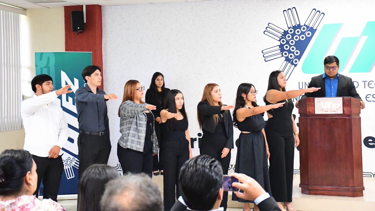 utezoficial's tweet photo. ¡Impulsamos el talento y las ideas del mañana! ✨ 
Con el propósito de fomentar la innovación y el liderazgo, celebramos la instalación del Primer Capítulo Estudiantil UTEZ-COPARMEX Morelos al lado de autoridades universitarias, empresariales y municipales.

#LaTierraQueNosUne https://t.co/w5FW44BqKw