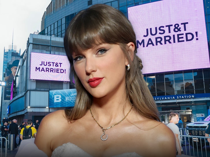 TMZ's tweet photo. 👰‍♀️ Taylor Swift's wedding dress reveal teased by Dior. 

Details: https://t.co/QuFyf72BqL https://t.co/uJWSD8cuuu
