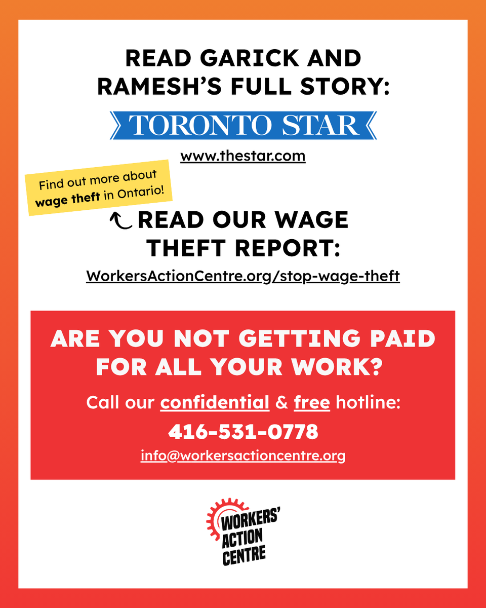 Workers' Action Centre tweet media