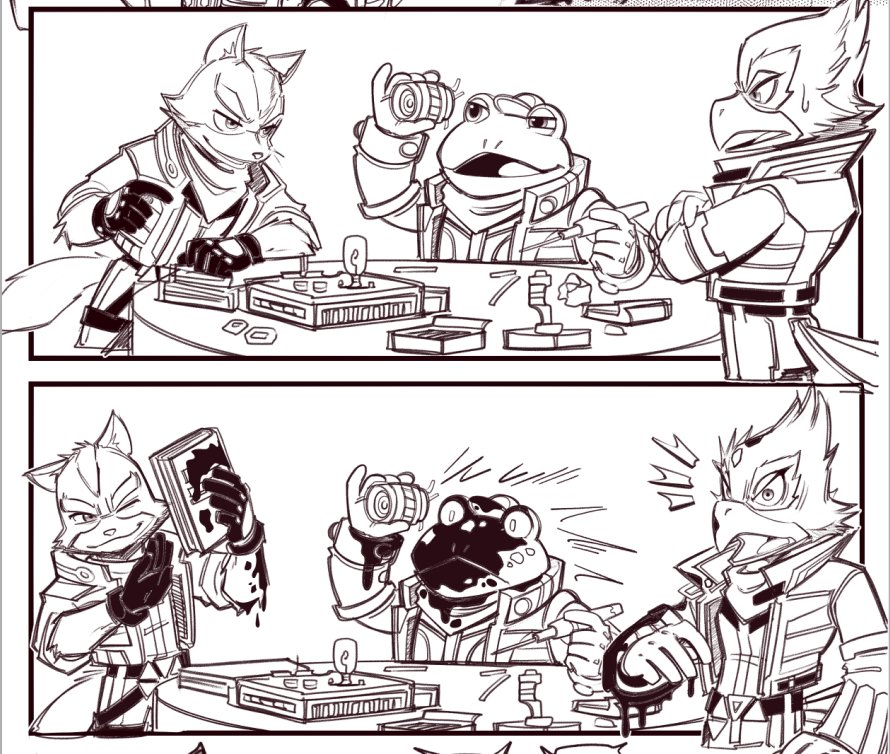 mamafurba's tweet photo. Oops~ 🦊 🐸 🐔 https://t.co/ZgDfNaMKXy
