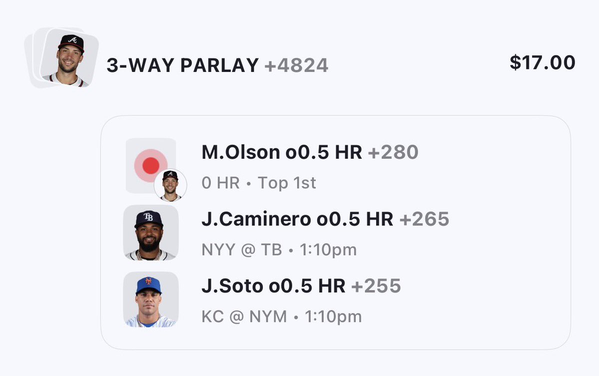 4nuski_'s tweet photo. @MLBHR top of the 1st 🫴🏾 https://t.co/SHCwEGoXs7