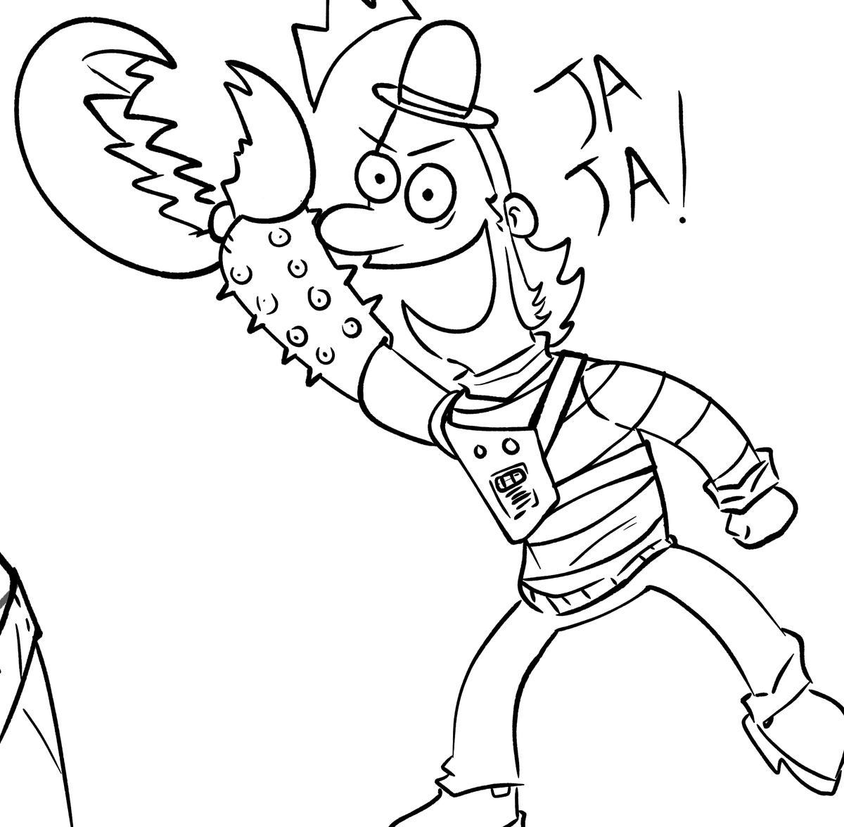RSalome76803's tweet photo. bueeeno, mañana reanudo mis ataques en art fight (no tengo clase hasta sino hasta el martes)
pero hoy en la U me aburri, y decidi dibujar a un weon de la pelicula "Minions: Rise of Gru"
cada dia me decepcionan mis gustos más 💔
#jeanclawed #minions #doodles #idk https://t.co/zBLhN8wrtZ