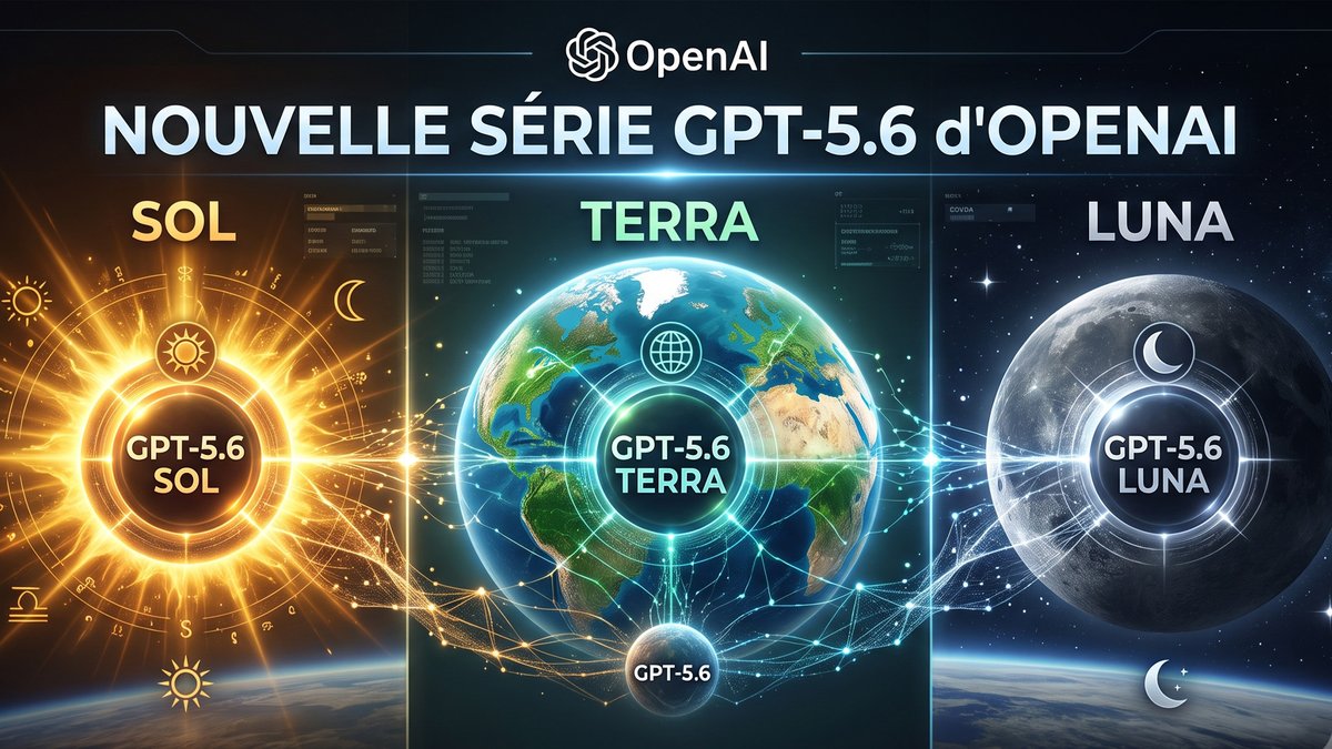 aruco_com's tweet photo. GPT-5.6 : OpenAI rend accessible au grand public le concurrent de Fable et Mythos 5 https://t.co/Q05CYuBYtV https://t.co/zFlv5pQggR