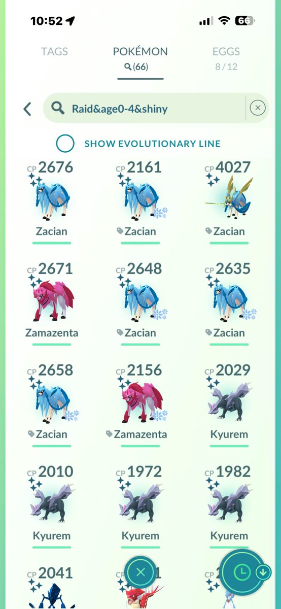WooDeWow's tweet photo. @t4keMEtoURheart 4 days, 1300+ raids, 65 shiny, 5 hundos . Can I hit 2000 raids by Sunday night ? Prolly !!! https://t.co/gi3VyysO2A