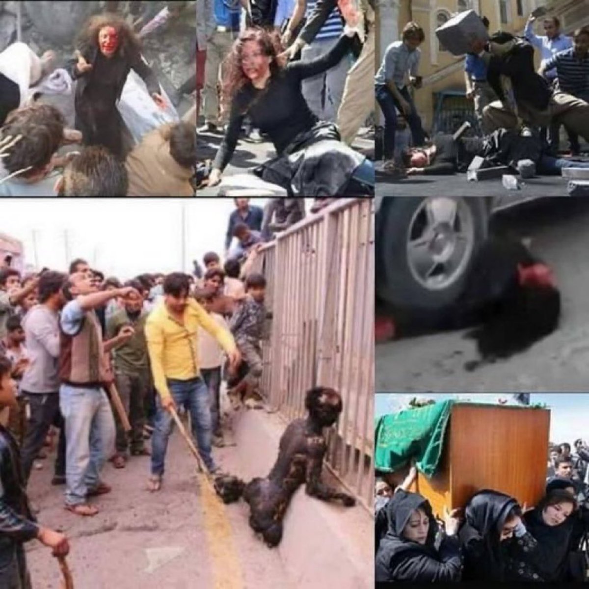 AzatAlsalim's tweet photo. ⚠️Warning⚠️
Farkhunda was a 27-year-old Afghan woman, was preparing to be a teacher, she was brutally beaten with stones and sticks, dragged on the ground, thrown from a roof, run over with a car and burned to death with gasoline after being falsely accused of burning the Quran! https://t.co/wahvLeCPp5