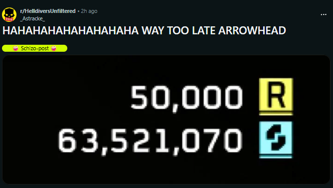 Helldivers NOW tweet media