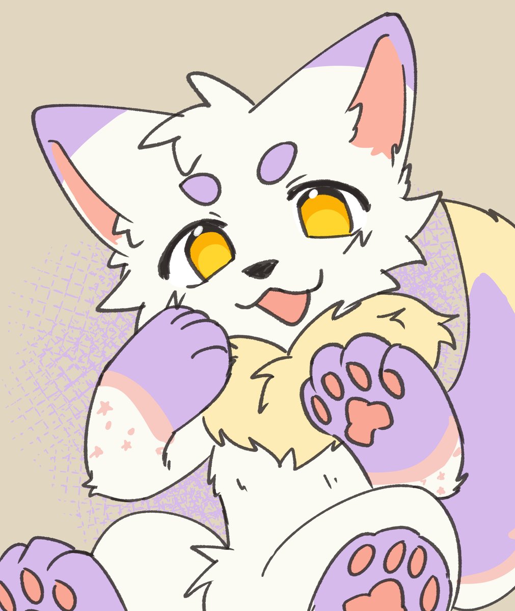 Xia_shrimp_'s tweet photo. oc of my friends 💜🤎💛 https://t.co/H7NcyNd19Z