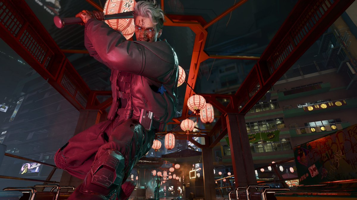 BingZhao38668's tweet photo. And it's a pity that you are so unlucky to meet a cyborg psychosis today.#Cyberpunk2077 #v #malev https://t.co/PFNSY8XLz4
