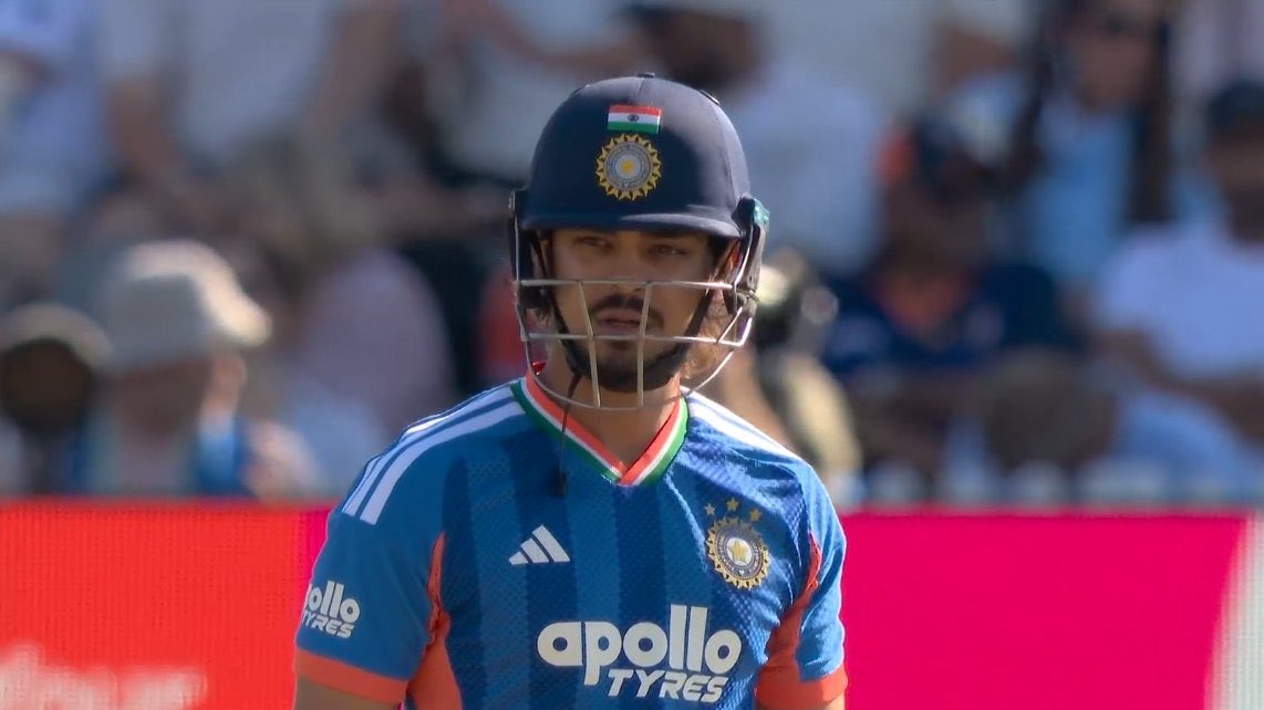 mufaddal_vohra's tweet photo. Ishan Kishan dismissed for 4 in 6 balls. https://t.co/iTRwrGfGKo
