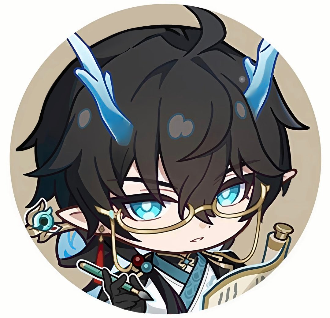 Hyutill's tweet photo. Little #DanFeng edit I did of dhil’s new BP icon 
#Honkaistarrail https://t.co/szbfu9ATOA