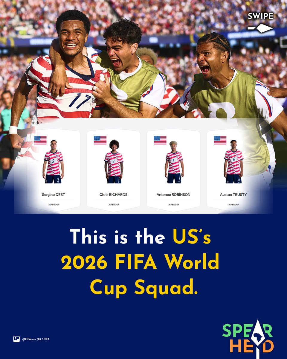 Spearhead_Af's tweet photo. The West’s Continued Exploitation Of Africans Plain To See At 2026 FIFA World Cup

As the world continues to follow the US-hosted 2026 FIFA World Cup, and contend with the glaring contradiction of this global event being hosted by a nation presently funding a g*nocide, we at The Spearhead could not help but notice another glaring truth about this event:

Africans playing against each other, on different Western teams.

This truth speaks to a third, more chilling truth: European colonialism is not some abstract footnote of history, but a vivid, ever-present reality which continues to hinder Africa’s progress to this day.