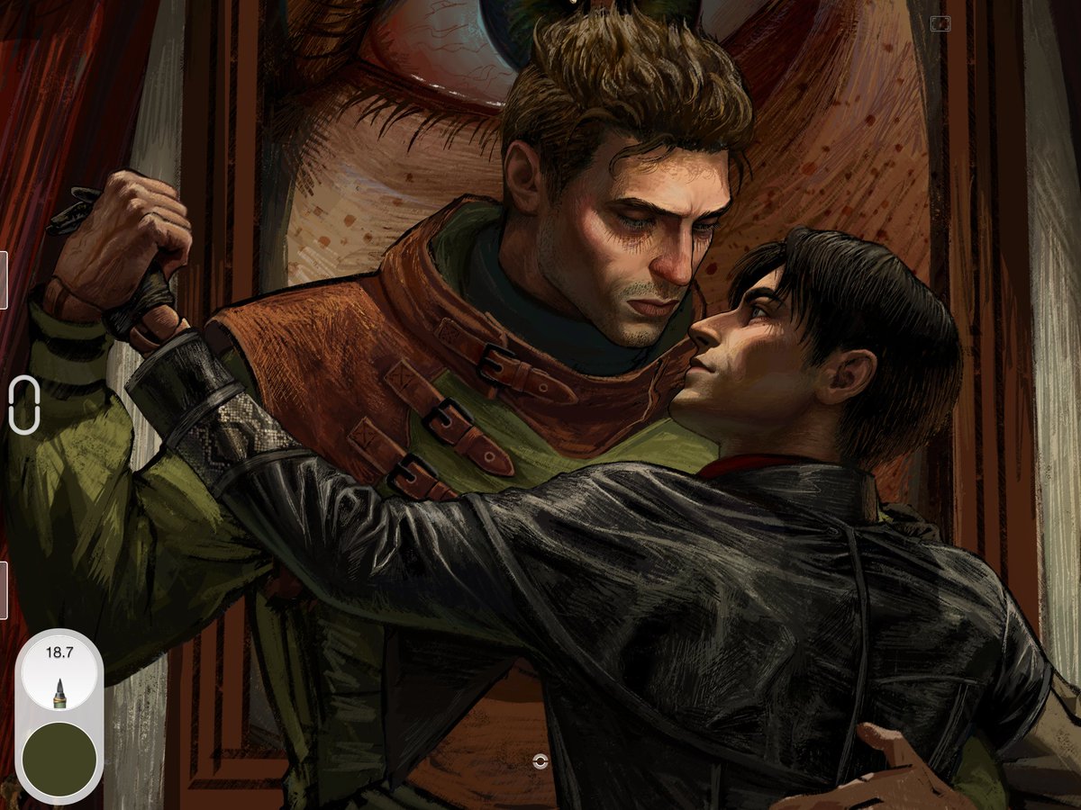 AterGraham's tweet photo. comm wip https://t.co/sM54vknSHj