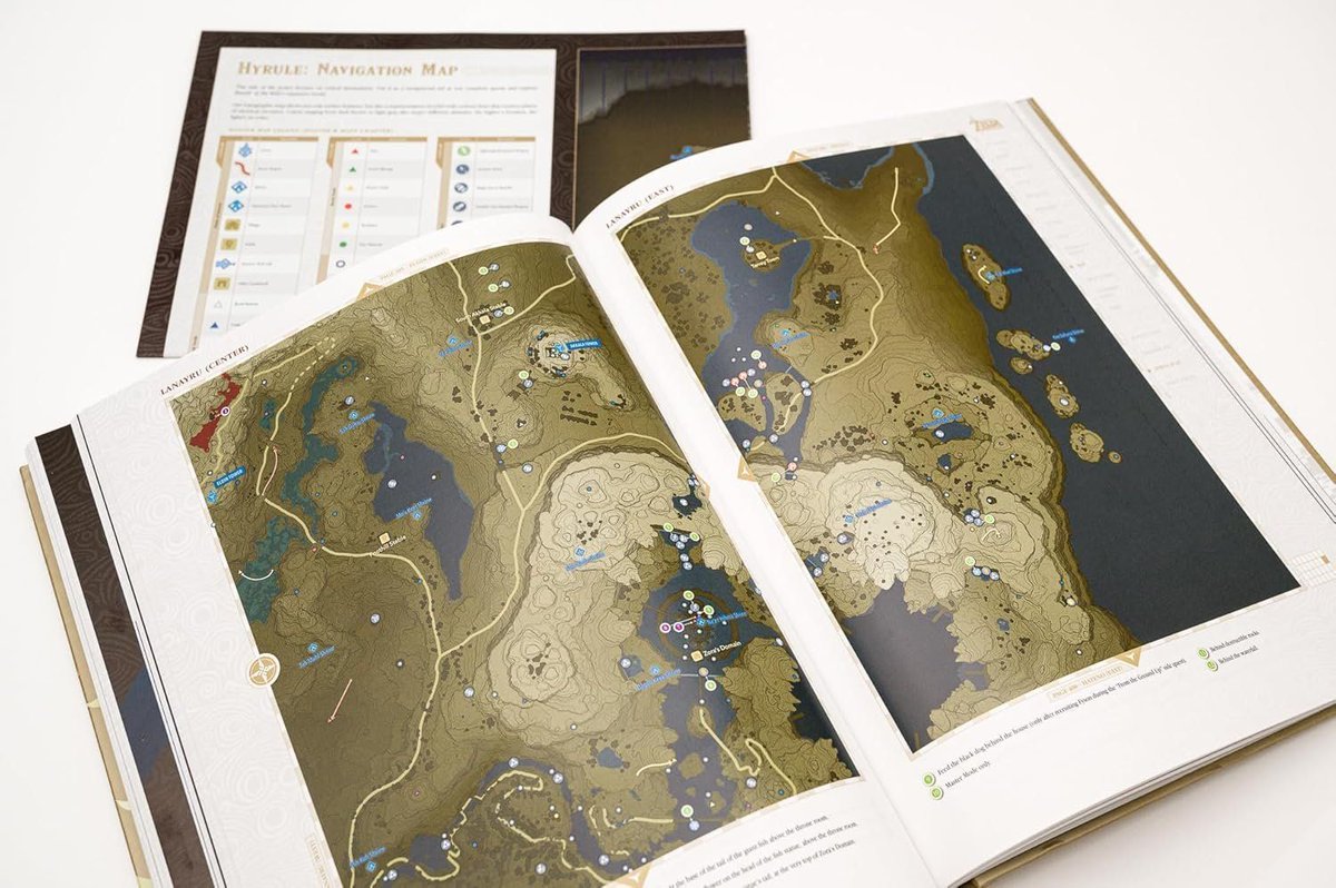 Wario64's tweet photo. The Legend of Zelda: Breath of The Wild - Complete Official Guide Hardcover (512 pages) is $9.09 on Woot https://t.co/vMHUX8IPng #ad https://t.co/MUfsyGxMXi
