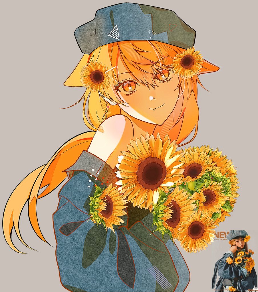 chamkka73's tweet photo. #요즘히피그림 
니나선데이🌻 https://t.co/5DG3RlUCGN