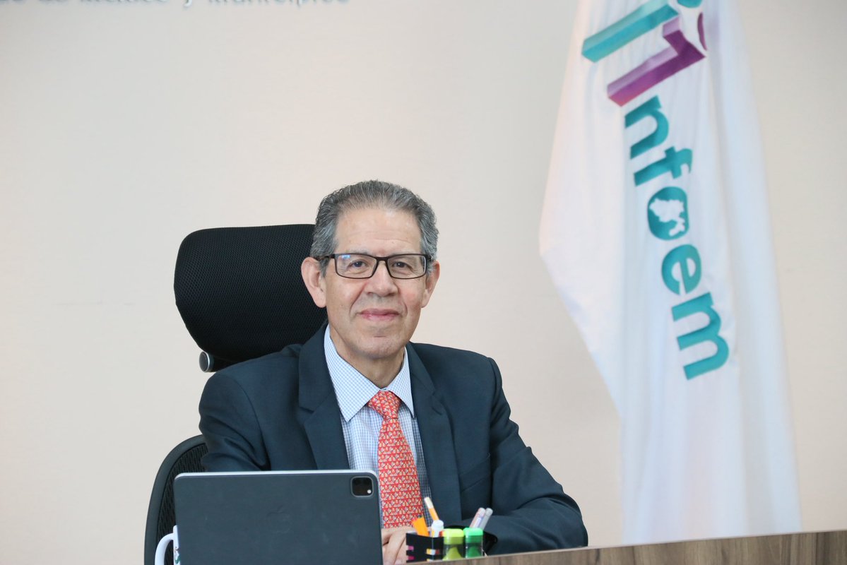 Infoem's tweet photo. El Comisionado Presidente, @josemvilchis condujo la 25ª Sesión Ordinaria de 2026 del #Pleno del #Infoem; en ella se aprobaron 290 recursos de revisión, así como 23 amonestaciones públicas dirigidas a #ServidoresPúblicos de diversos #SujetosObligados del Estado de México. https://t.co/5WOCT8yuBU