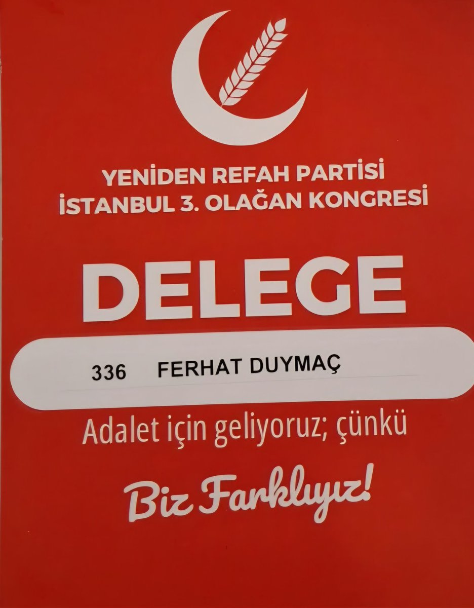 FerhatDuymac's tweet photo. SON NEFESİME KADAR MİLLİ GÖRÜŞ İLELEBET YENİDEN REFAH PARTİSİ ötesi yok NOKTA saygılarımla selamlıyorum varolasınız. https://t.co/bbvCn0u42Q