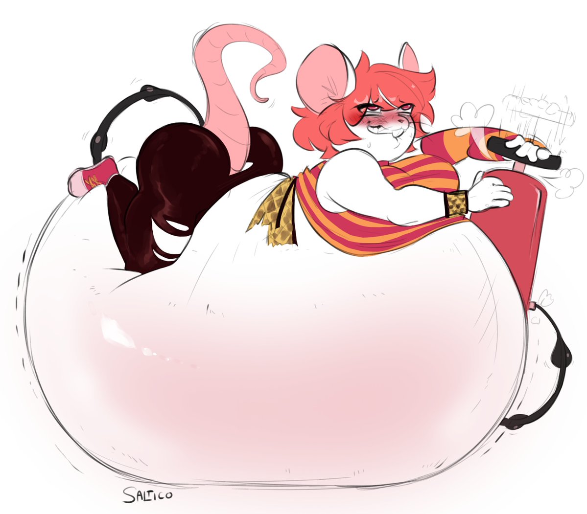 LeonTheZorua's tweet photo. 🎨 by @/Saltico_owo 
Someone take the pump away from me already... https://t.co/AUISN1CvUK