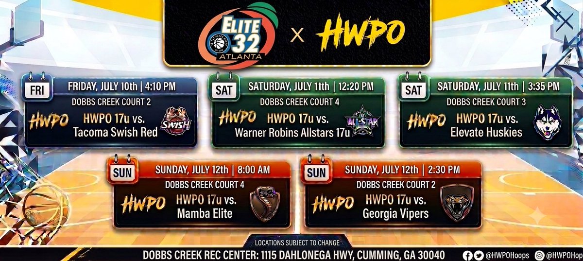 Brando2jr's tweet photo. Come watch us work this weekend at the Elite 32 on the radar!! https://t.co/xTyPWc4ad5
