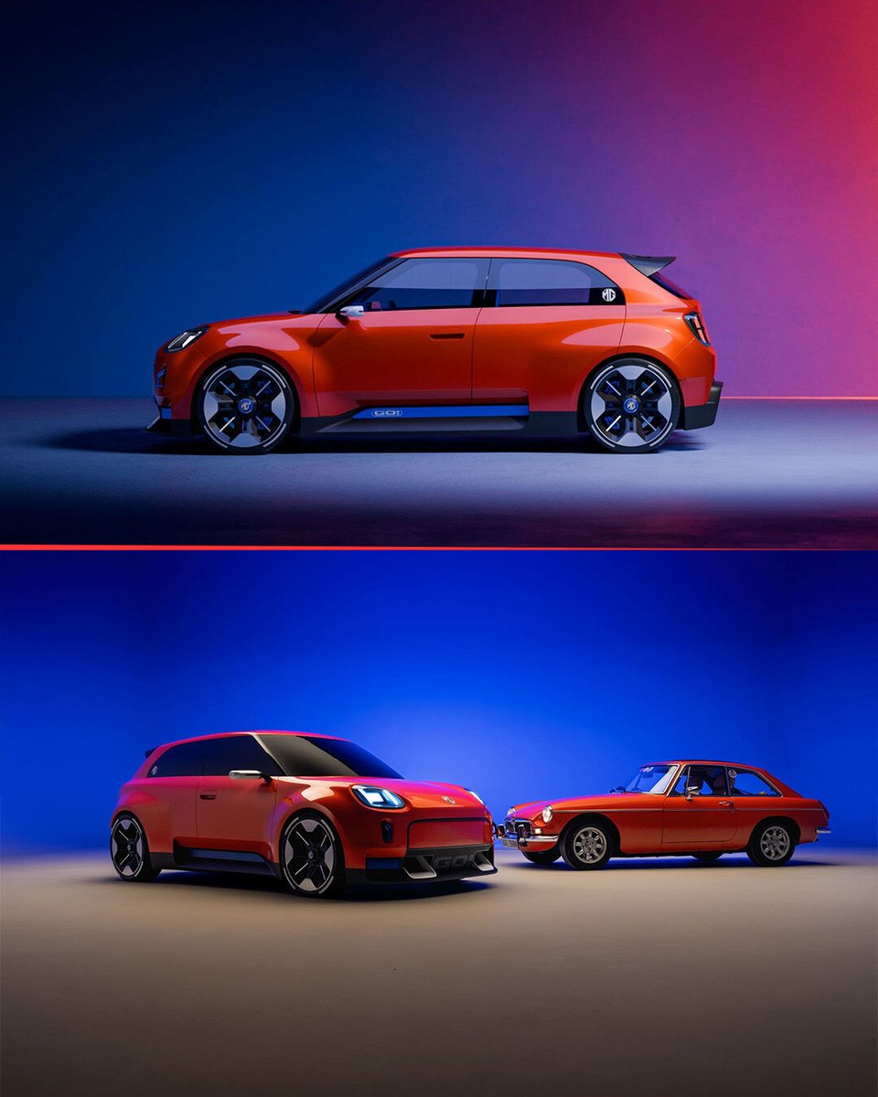 autoevolution's tweet photo. British carmaker MG Motor is bringing no fewer than eight vehicles at the 2026 Goodwood Festival of Speed. Two of them are brand-new concept cars of the electric variety. One previews a production model that will be launched in 2027.

#mg #mggo #mgcyber #goodwood #festivalofspeed https://t.co/zHYdyFkbqI