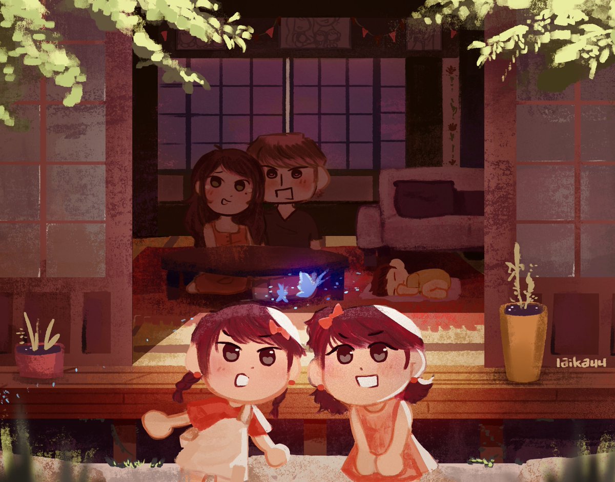 laikauu's tweet photo. 🥺 Yurise family summer brea— wait #persona4 https://t.co/zAYdxcEJCk