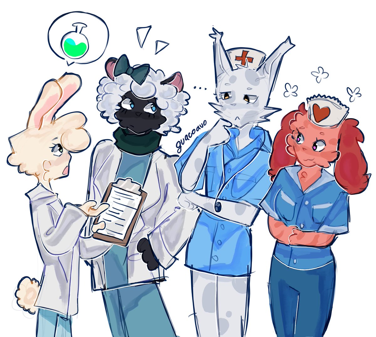 guaco_avo's tweet photo. they’re discussing a cure
#piggy #animalhopitalroblox https://t.co/Se9AKvPUv8
