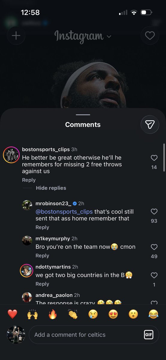 HunterCeltics's tweet photo. Is there an ounce of him that even wants to be here https://t.co/RNYOXiDo1a
