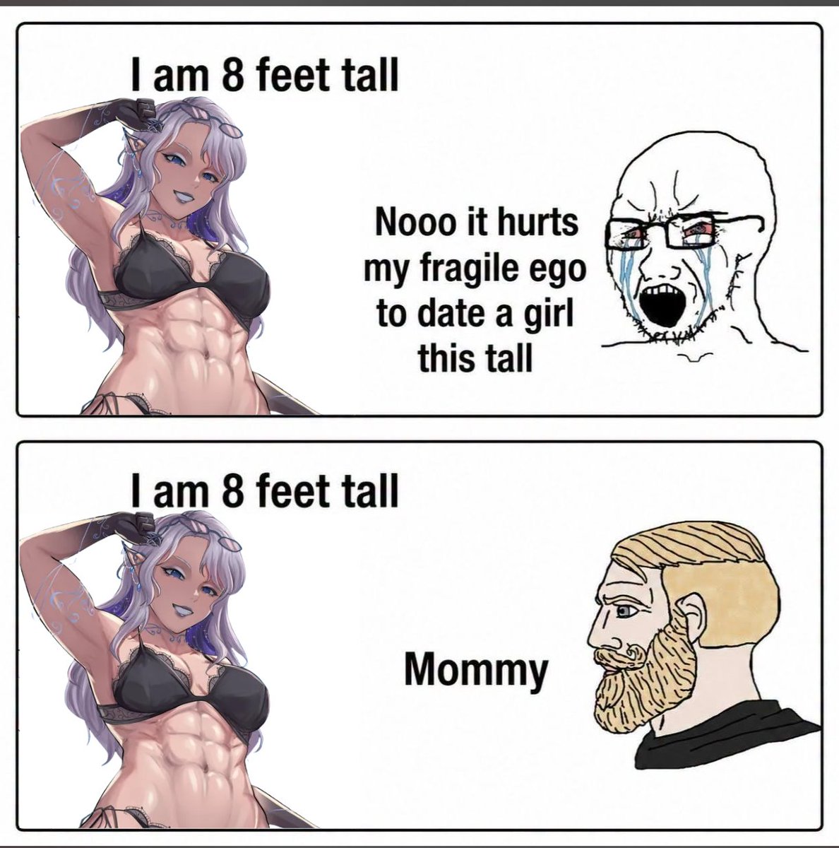 AzariahVt's tweet photo. .☽ִֶָ˙ Do you like tall women? ˙ִֶָ☾.

Can you handle me, darling~? https://t.co/fgiUbvl0va