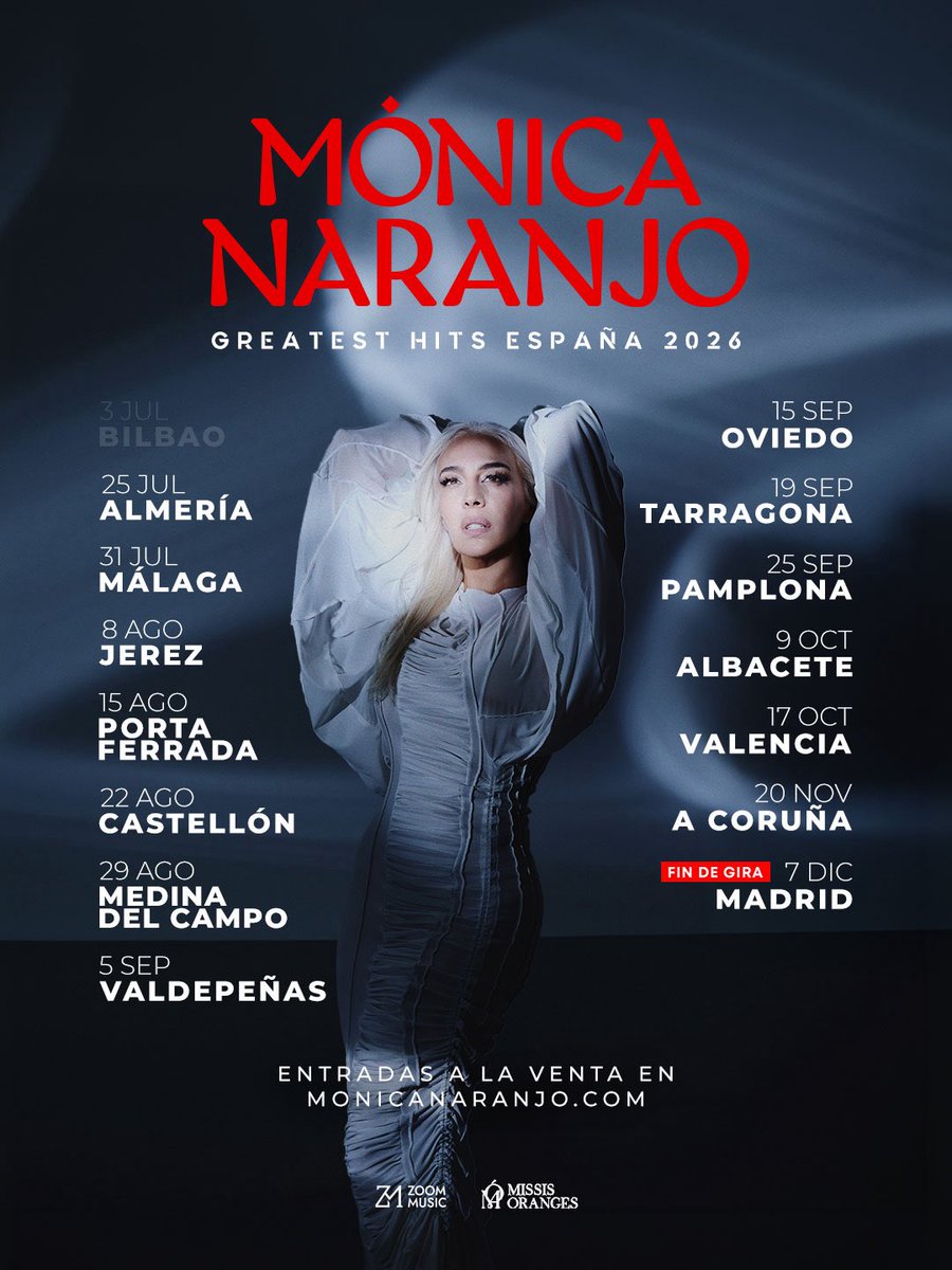 monicanaranjo's tweet photo. Siguiente parada… Almería!!! 🙌🏼🙌🏼🙌🏼

Entradas en: https://t.co/rxWrOCpV8U https://t.co/90qs45RAdM