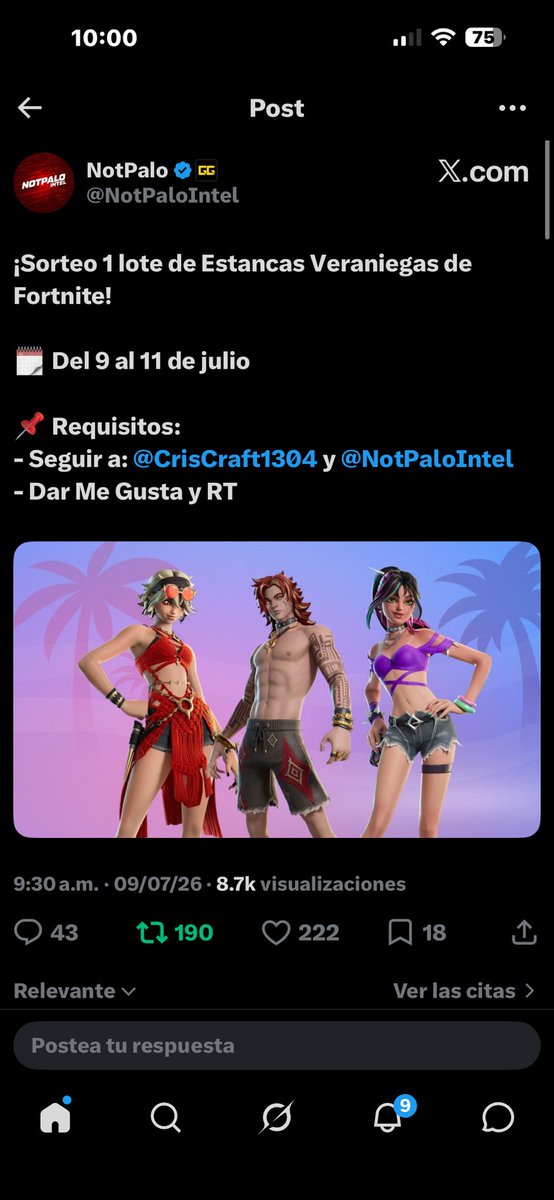 Cristobal_LRu's tweet photo. @NotPaloIntel @CrisCraft1304 Listo. ID L0r3nz0_o https://t.co/FQeOfZQ5Nc
