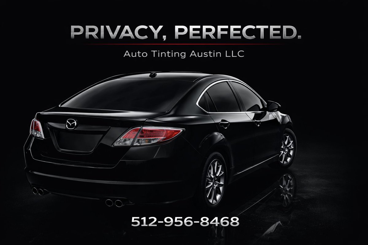 AutoTintingATX's tweet photo. Auto Tinting Austin: Embrace the Shade, Embrace the Cool!
Auto Tinting Austin LLC 
512-956-TINT
 https://t.co/GA9yPxA7P7
 1601 Bench Mark Dr., STE C
 Austin, TX 78728
 #Austin #AustinTX #ATX
❤ and Share to Receive $10 OFF https://t.co/otrY8W9Ol9