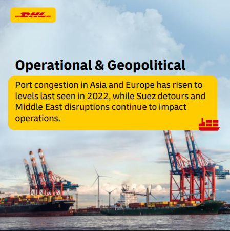 dhl_forwarding's tweet photo. 🔗 Discover the full #OceanFreight Market Update: https://t.co/R9DGkx8Iog

#DHLGlobalForwarding #OceanFreight #MarketOutlook https://t.co/0ws8kT6jE0
