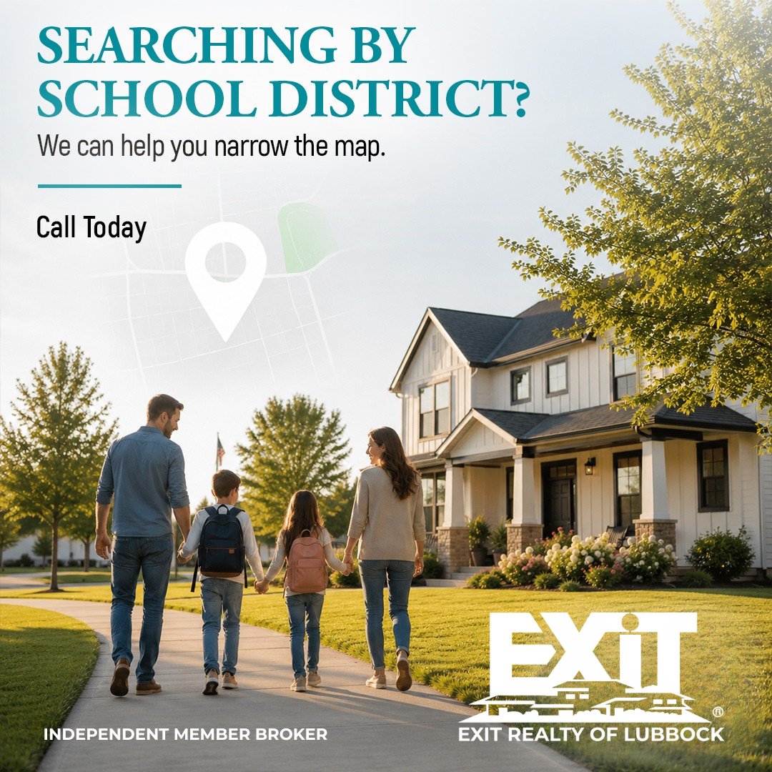 exitlbk's tweet photo. A school district can be an important part of your home search. EXIT Realty of Lubbock can help you narrow the map and focus on homes that fit your priorities.

Start your search: https://t.co/oxeOwxpLnu  
Call (806) 771-3900

#LubbockRealEstate #LubbockHomes https://t.co/1rvUB23dOS