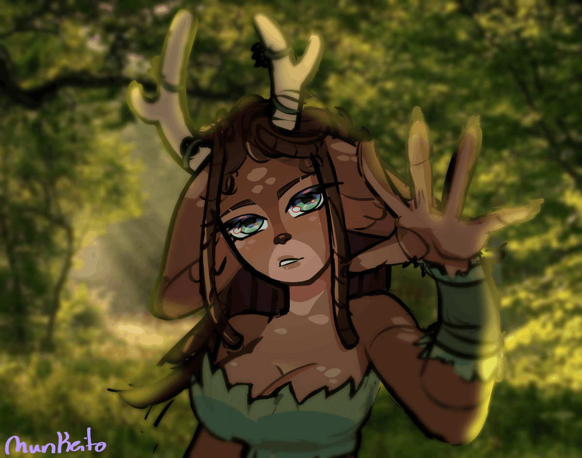 Munkeito's tweet photo. Wanted to get some art done for Veida, also a ref for art fight! https://t.co/QkzSIW0Ewc