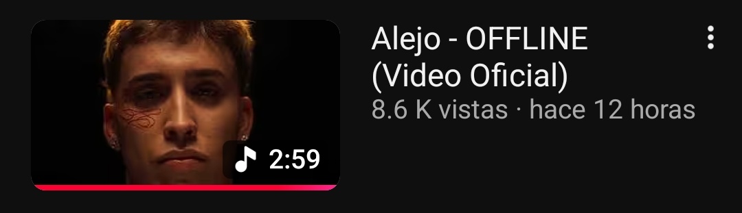Alejoargoficial's tweet photo. 🚨 ¡EL VIDEO OFICIAL DE "OFFLINE" YA SE ENCUENTRA DISPONIBLE en YOUTUBE!😍🔥

🔗 • ¡VAYAN A VER EL VIDEO QUE SE VIENE EL ÁLBUM!🌸🛶:
https://t.co/WtcrZ9CKeu https://t.co/vPqV8hOIrk
