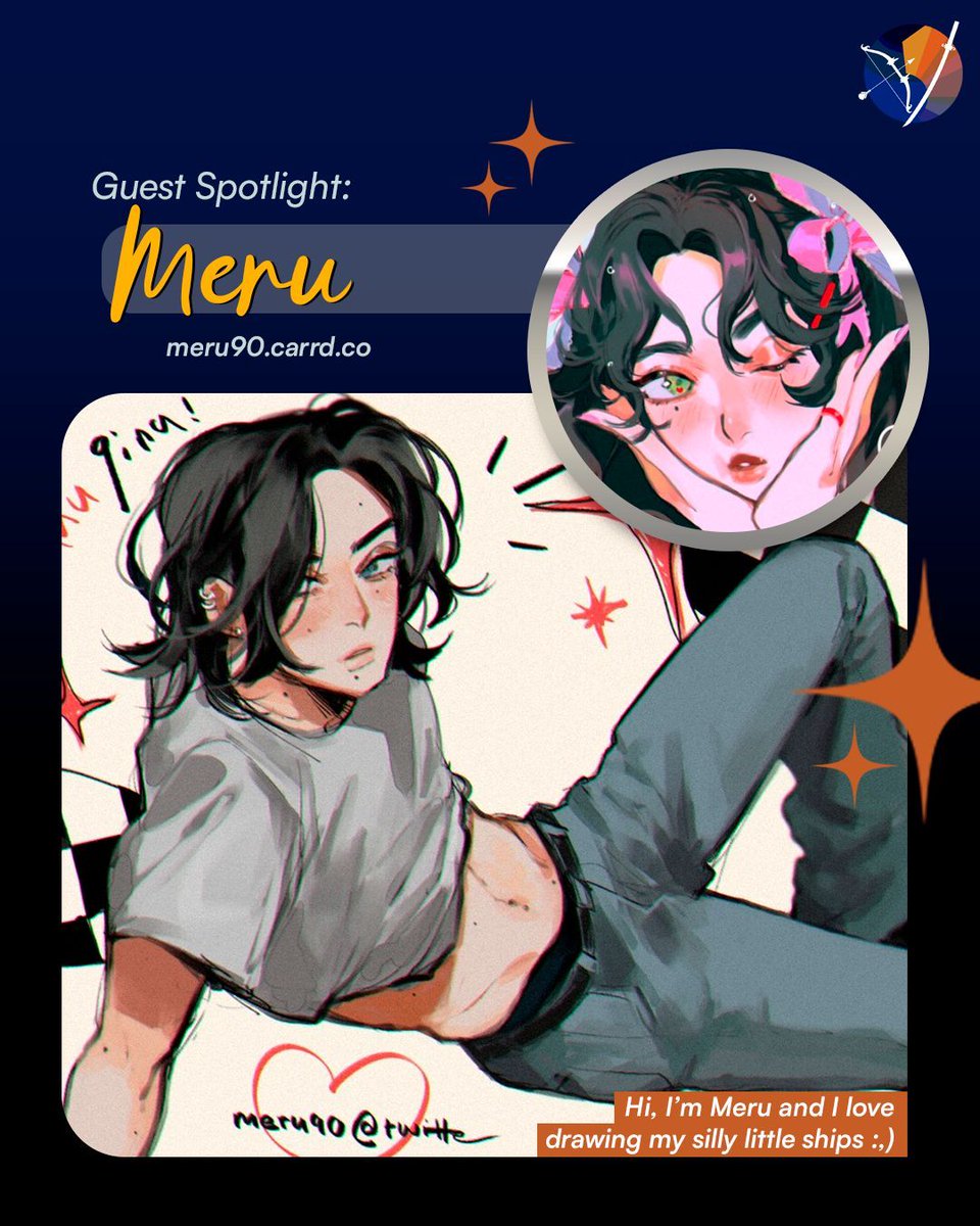 zine4fengqing's tweet photo. Hello, #fengqing nation! 🏹⚔️ We're so happy to be back with another guest announcement - @meru90 is joining us as a page artist! Everyone, please welcome Meru! https://t.co/VcAm1fujm9