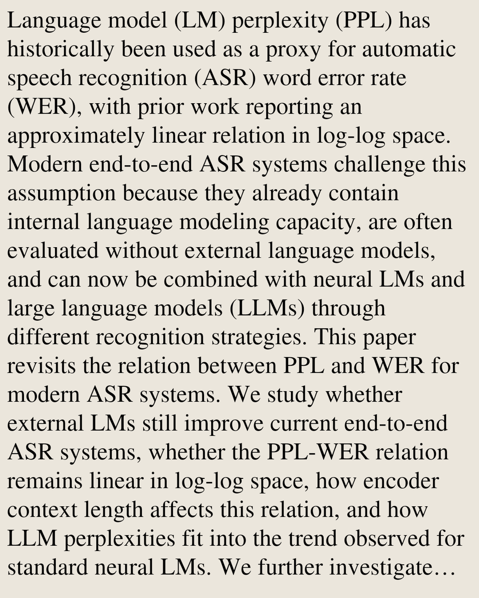 Revisiting the Relation Between Language Model Perplexity and ASR