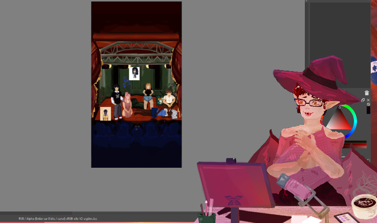 _Giiibs's tweet photo. Today, we're progressing on the Artfight WIPs ! https://t.co/txj31Cg3ft