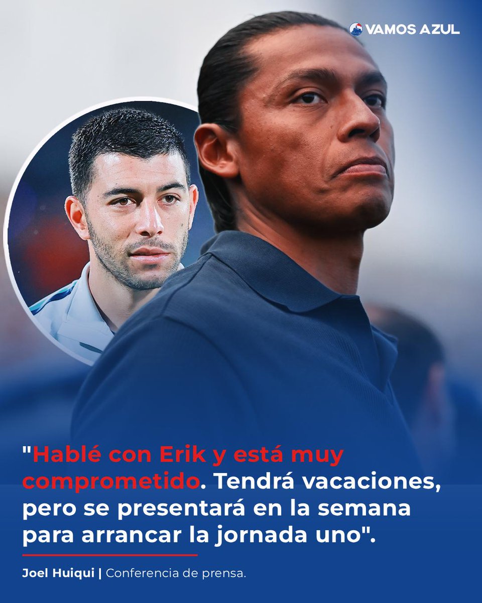VamosCAzul's tweet photo. Monterrey estaría dispuesto a desembolsar 20 millones de dólares por Erik Lira.😨

"Si alguien está interesado, lo haga de una MANERA FORMAL y que venga a decir: 'Yo quiero a Erik'".

✍️Joel Huiqui. https://t.co/85OMmay9bG