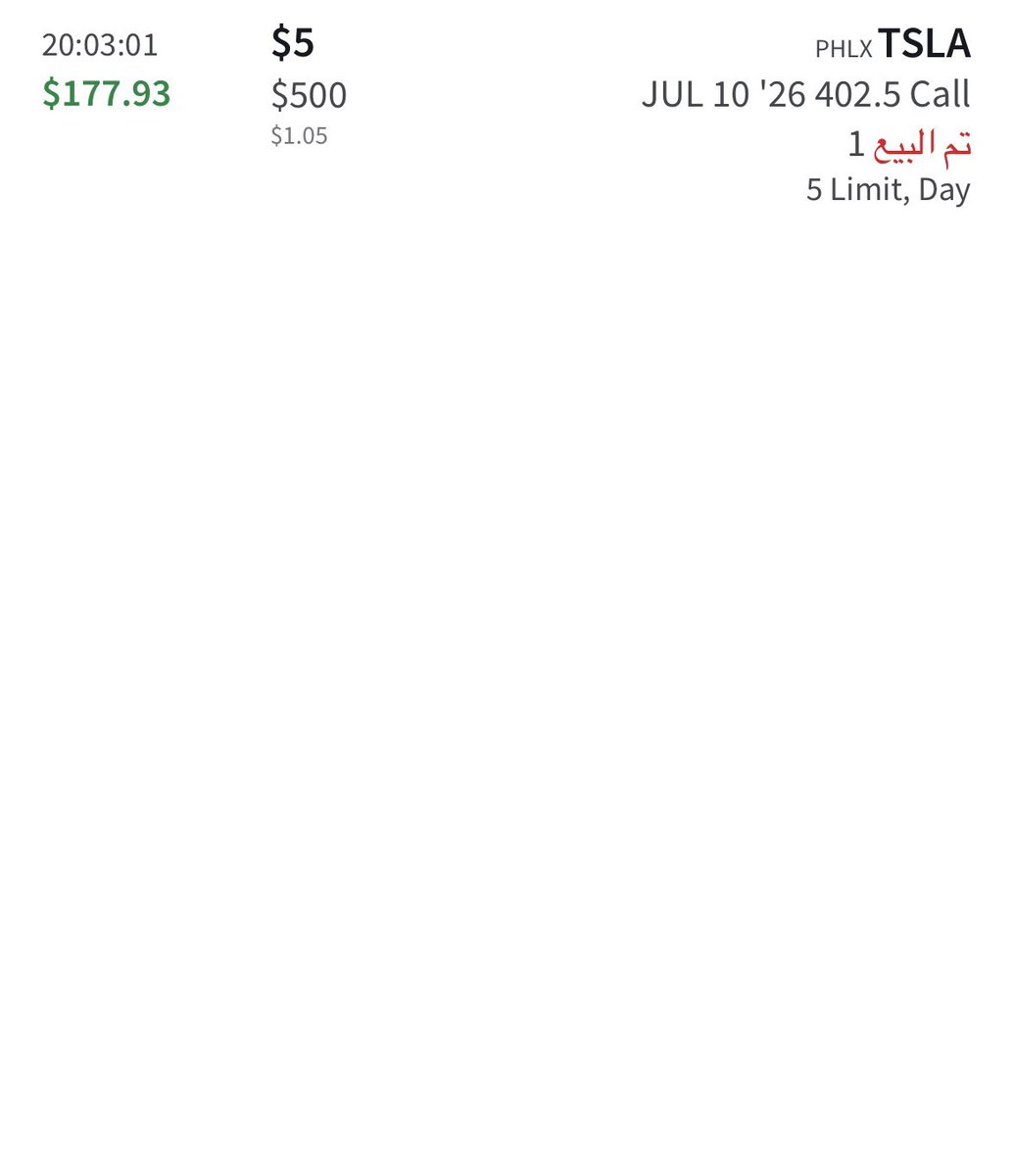 imxa9951's tweet photo. تسلا العقد يحقق ٥ 
باقي ميتا يالله انك تعينه 
#السوق_الأمريكي #السوق_السعودى #الاسهم_السعودية #SPX https://t.co/nwxhQ3UgC2