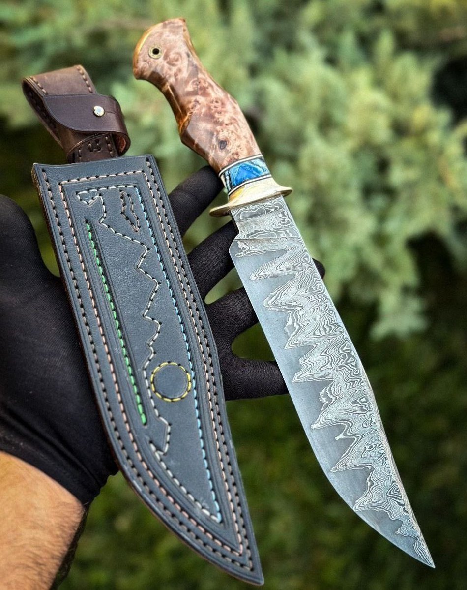BellaBlade4's tweet photo. Who wants???
Amazing Handmade bowie Knife 
Engrave your name on the Blade 
DM for order #BellaBlade https://t.co/vb0fFlexA7